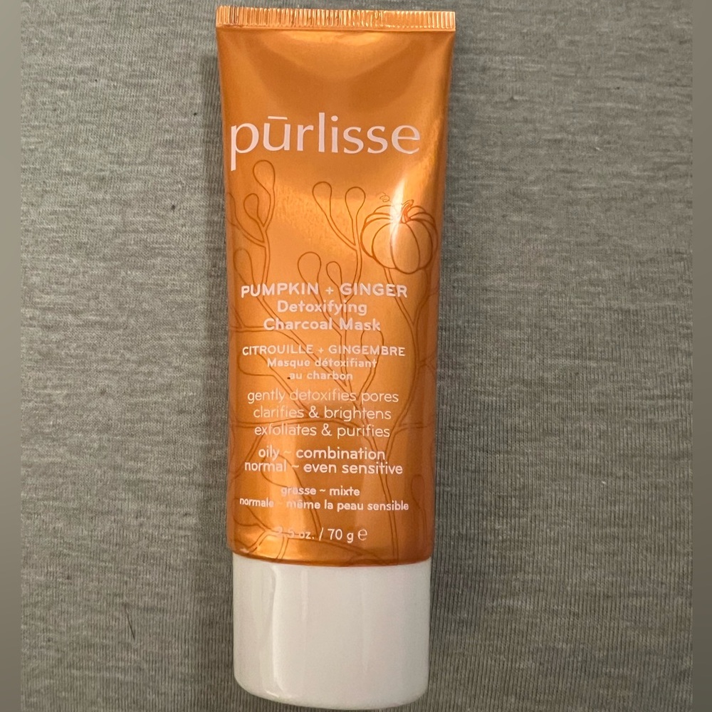 Purlisse Pumpkin + Ginger Detoxifying Charcoal Mask